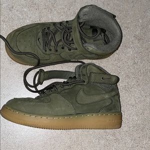 Air Force Nike kids shoes Olive